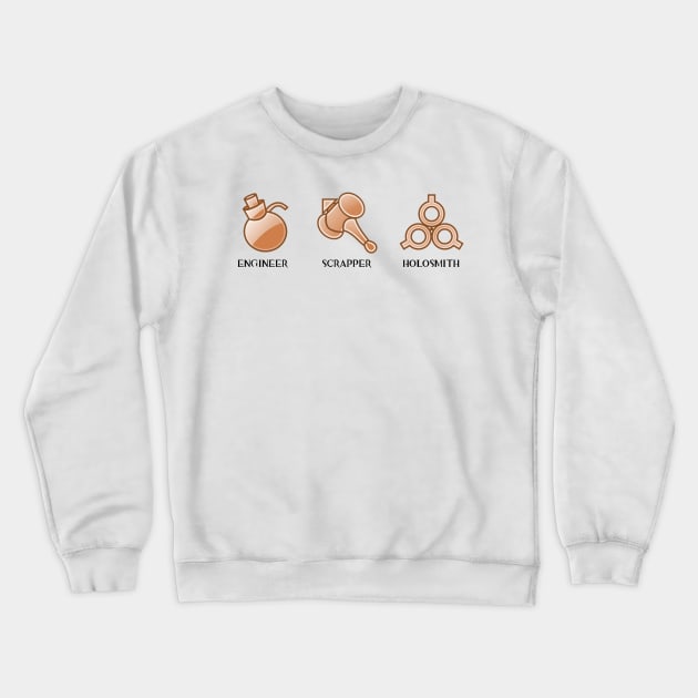 Engineer II Crewneck Sweatshirt by snitts